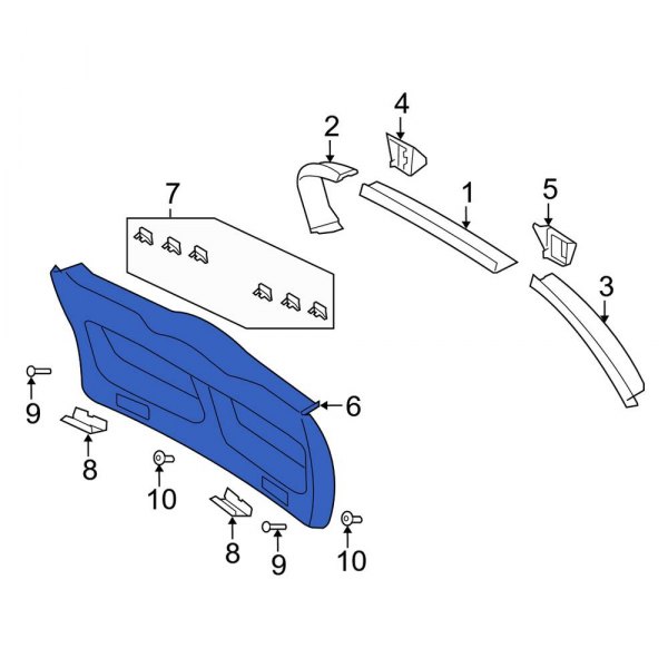 Liftgate Trim Cover