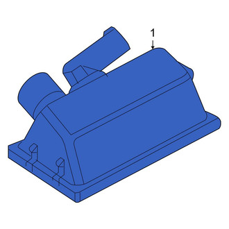 Land Rover OE - Rear License Plate Light Lens