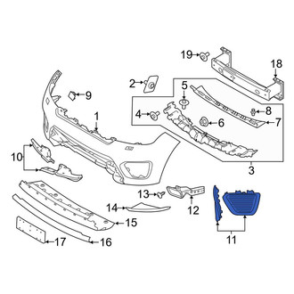 Land Rover OE - Front Outer Grille