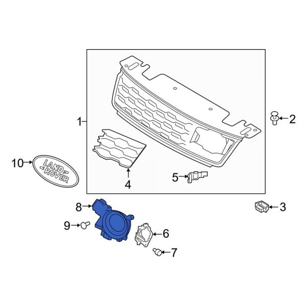 Drive Motor Battery Pack Charging Port Assembly