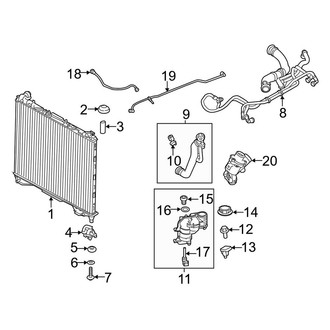 Land Rover OE - Cooling - Radiator & Components (Main)