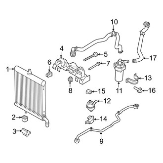 Land Rover OE - Cooling - Radiator & Components (Auxiliary), (Autobiography / Supercharged / SVR 5.0L)