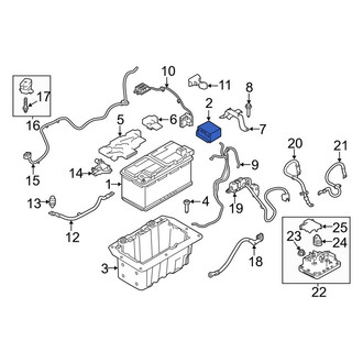 Land Rover OE - Vehicle Battery