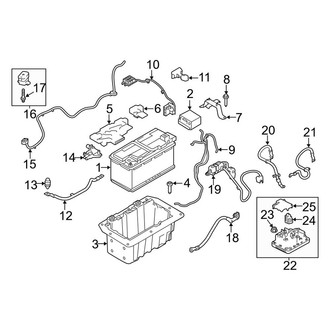 Land Rover OE - Electrical - Battery (Conventional)