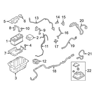 Land Rover OE - Electrical - Battery (Conventional)