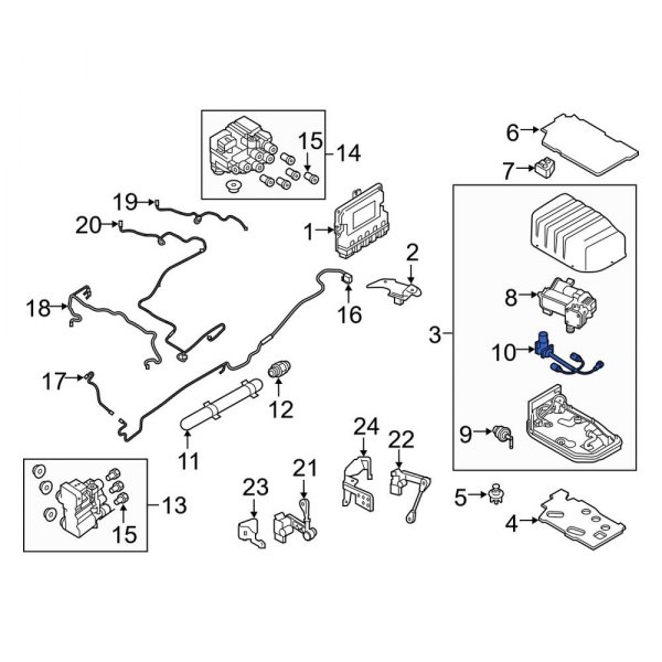 Suspension Self-Leveling Wiring Harness