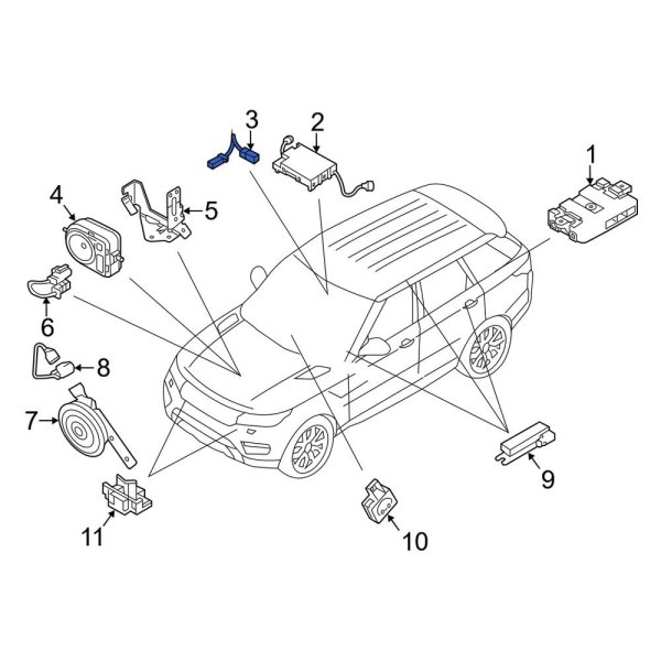 Anti-Theft Infrared Sensor Connector