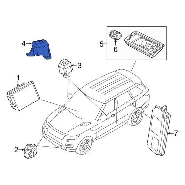 Park Assist Camera Bracket