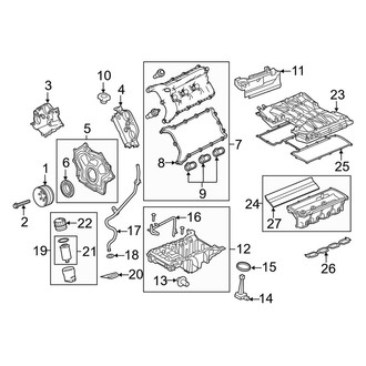 Land Rover OE - Engine Parts (5.0L)