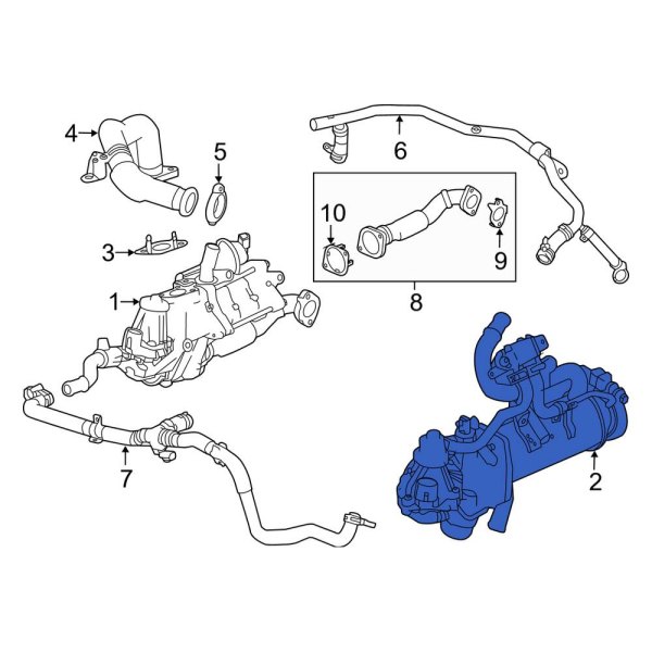 Exhaust Gas Recirculation (EGR) Cooler