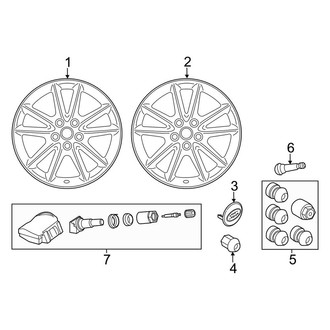 Land Rover OE - Wheels (19"), (Autobiography / HSE / HST / Supercharged / Supercharged Dynamic / SVR)