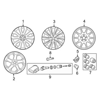 Land Rover OE - Wheels (20"), (Autobiography / HSE / HST / Supercharged / Supercharged Dynamic / SVR)