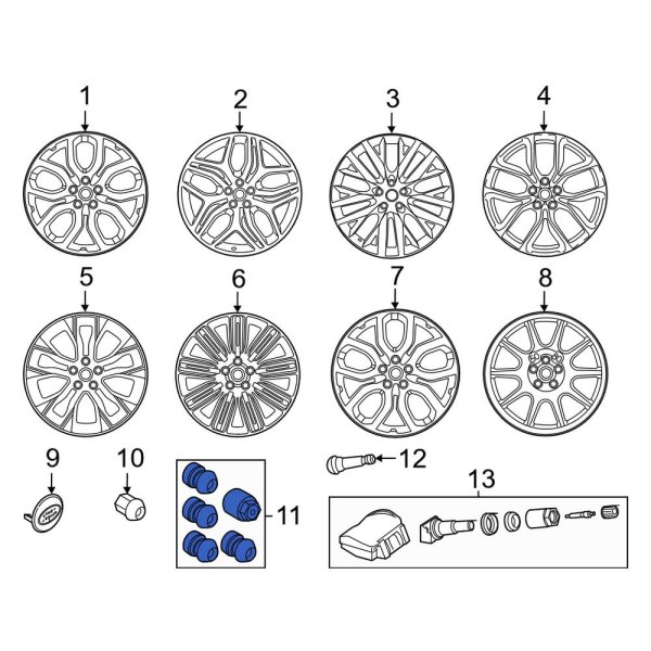 Wheel Lock Set