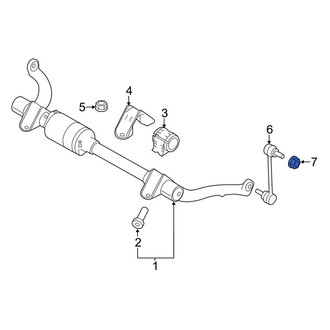 Land Rover OE - Front Upper Suspension Control Arm Nut