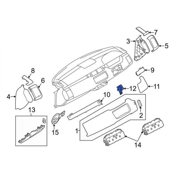 Ignition Switch Bezel