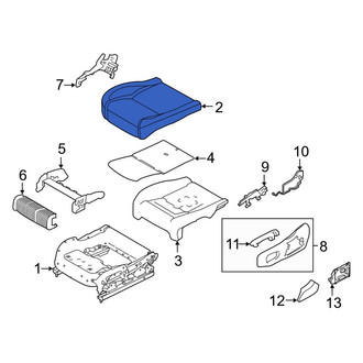 Land Rover OE - Front Left Seat Cover