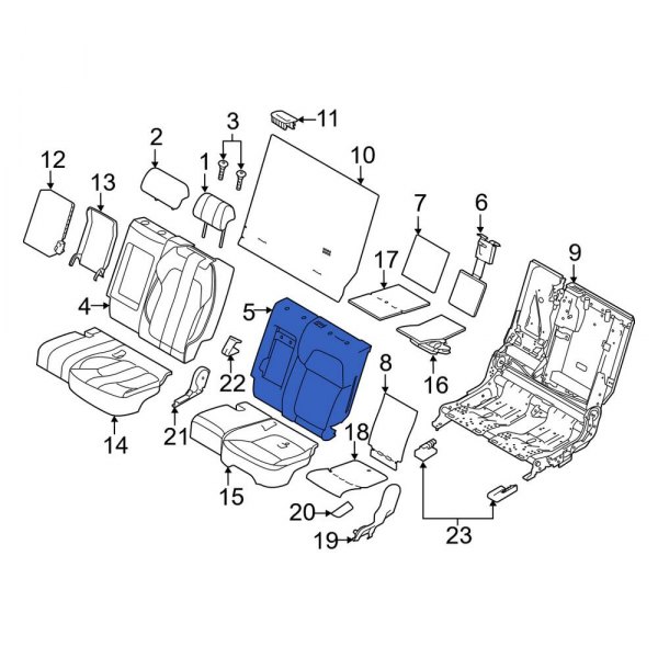 Seat Back Cushion