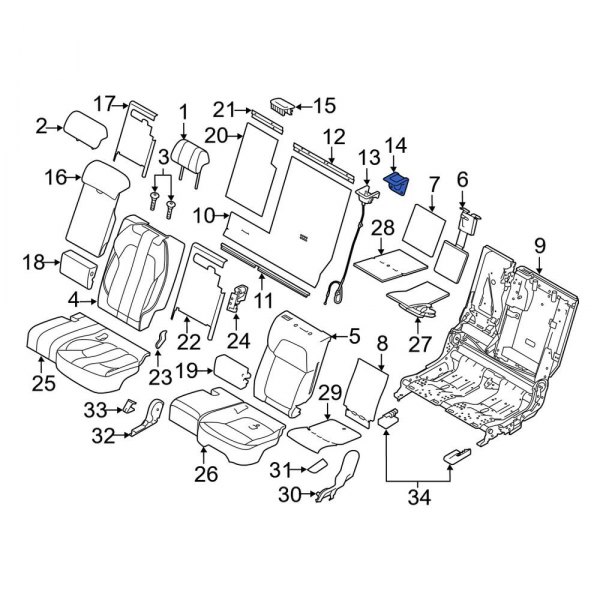 Seat Latch Cover