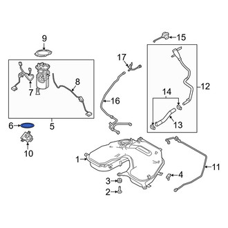 Land Rover OE - Fuel Pump Tank Seal