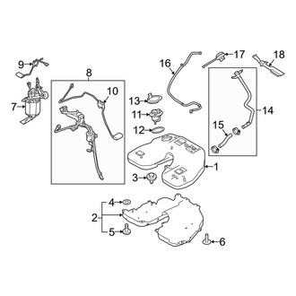 Land Rover OE - Fuel System Components (Diesel)