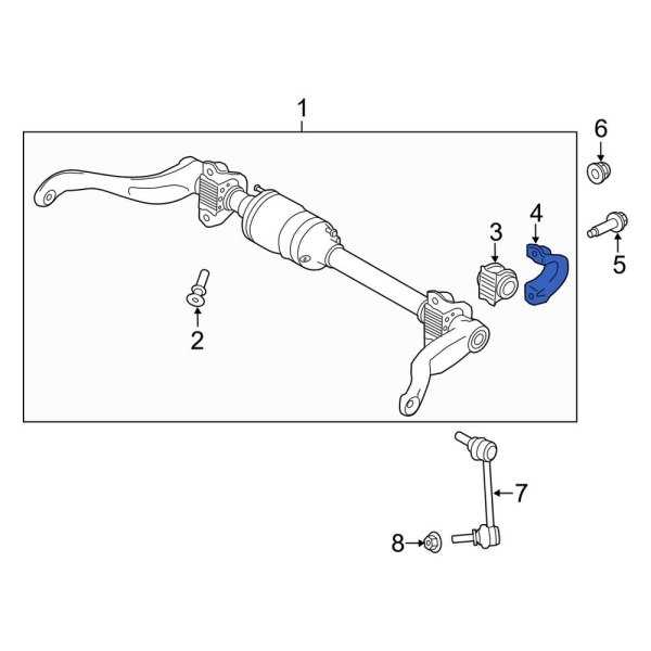 Suspension Stabilizer Bar Bracket