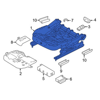 Land Rover OE - Front Right Seat Frame