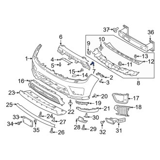 Land Rover OE - Land Rover Range Rover Sport 2022 Front Bumper