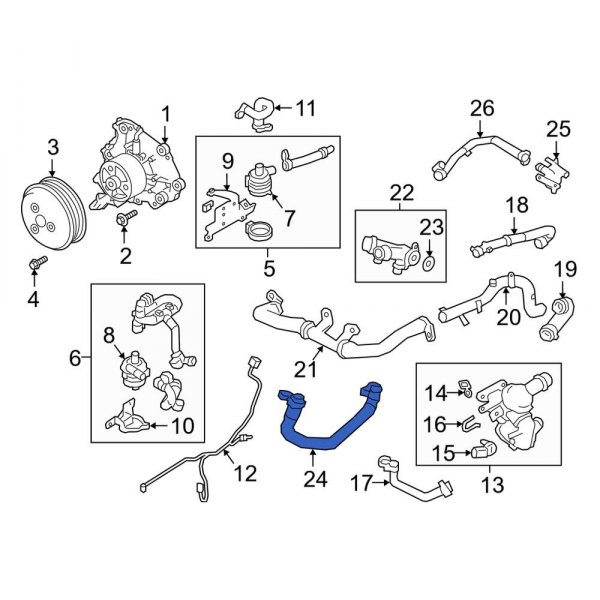 Radiator Coolant Hose