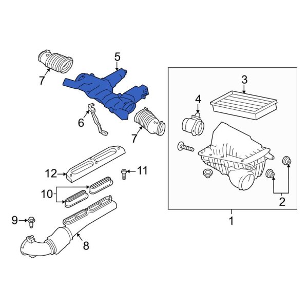 Engine Air Intake Resonator