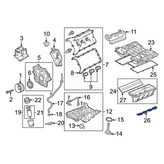 Land Rover OE - Right Engine Intake Manifold Gasket