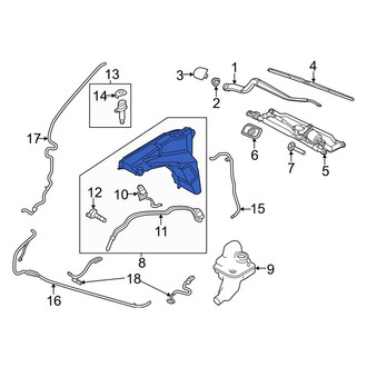 Land Rover OE - Washer Fluid Reservoir