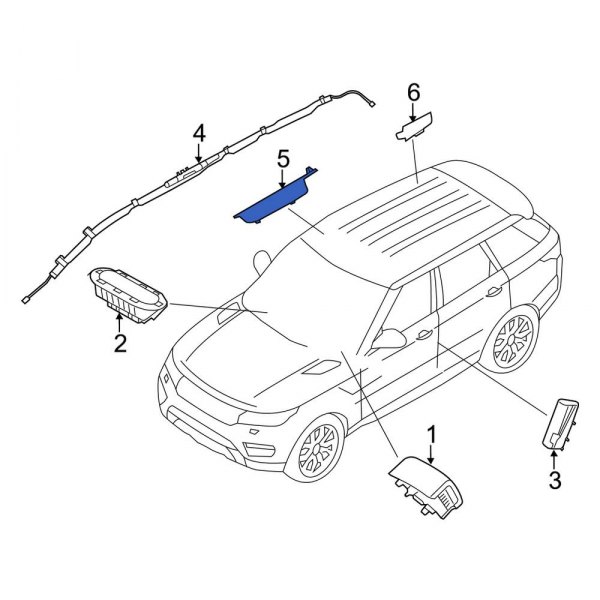 Curtain Air Bag Bracket