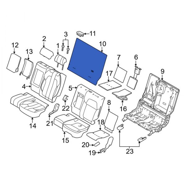 Seat Back Panel