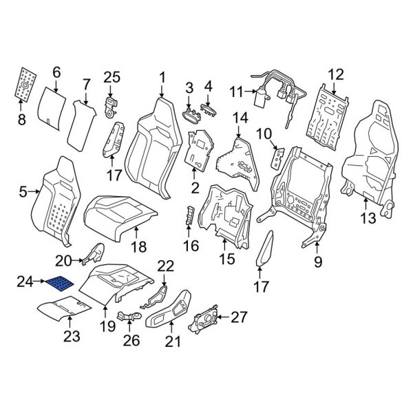 Climate Controlled Seat Duct