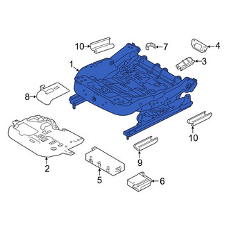 Land Rover OE - Front Right Seat Frame