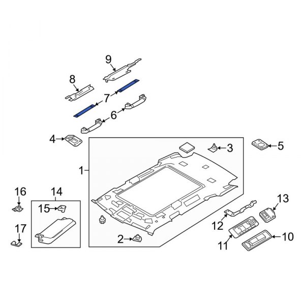 Interior Grab Bar Spacer