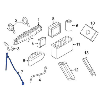 Land Rover OE - Floor Jack Handle