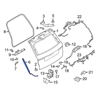 Land Rover OE - Liftgate Lift Support
