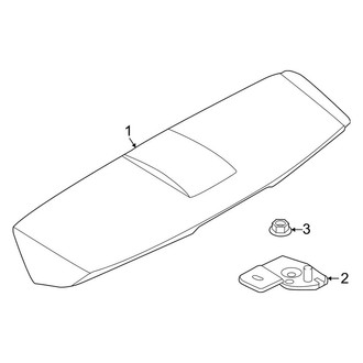 Land Rover OE - Lift Gate - Spoiler (Autobiography Dynamic / HSE / HSE Dynamic / HST / SE)