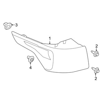 Land Rover OE - Rear Lamps - Combination Lamps