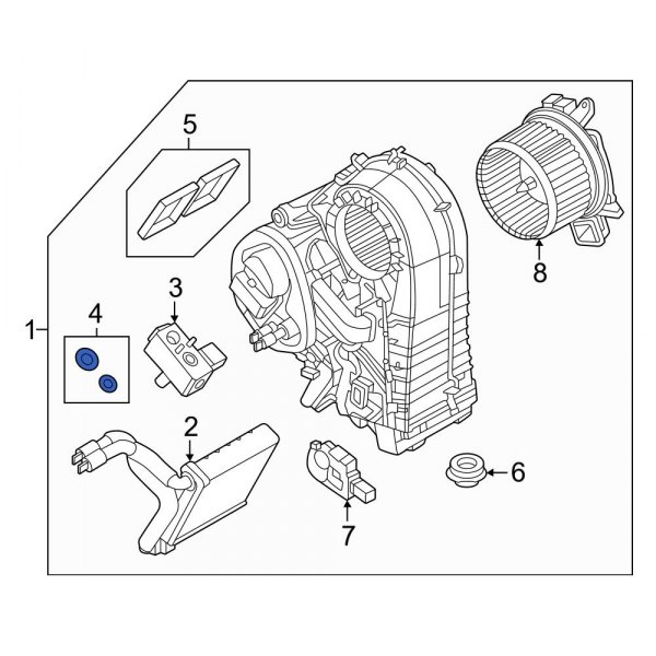 A/C Expansion Valve Seal Kit