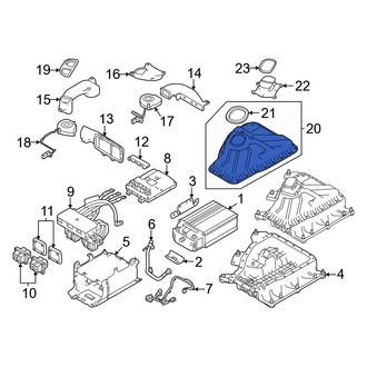 Land Rover OE - Upper Drive Motor Battery Pack Cover