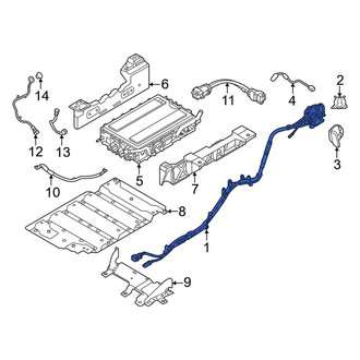 Land Rover OE - Drive Motor Battery Pack Charging Port Assembly