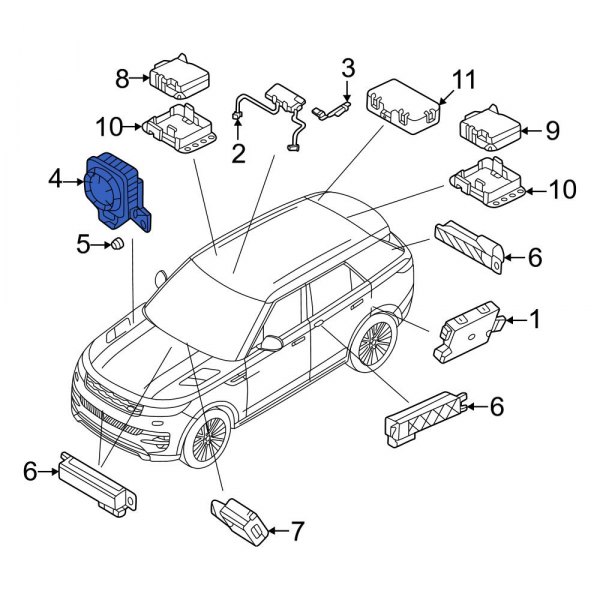 Anti-Theft Alarm Siren