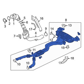 Land Rover OE - Exhaust Muffler