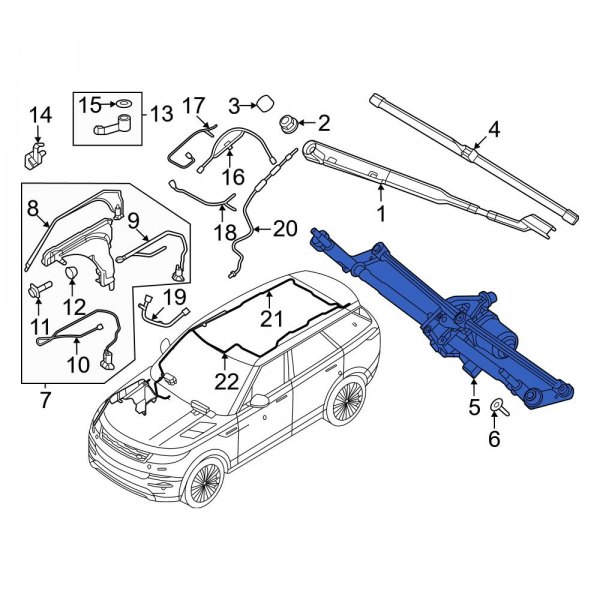 Windshield Wiper Motor