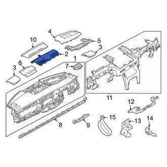 Land Rover OE - Front Center Speaker Cover