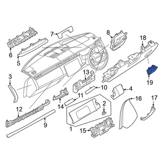 Land Rover OE - Instrument Panel Cover
