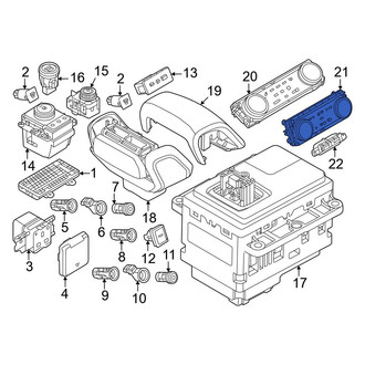 Land Rover OE - Rear HVAC Temperature Control Switch