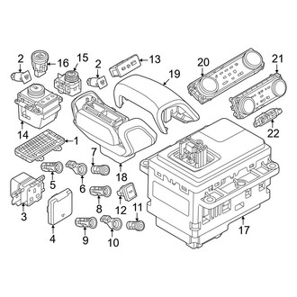 Land Rover OE - Center Console (Switches & Controls)